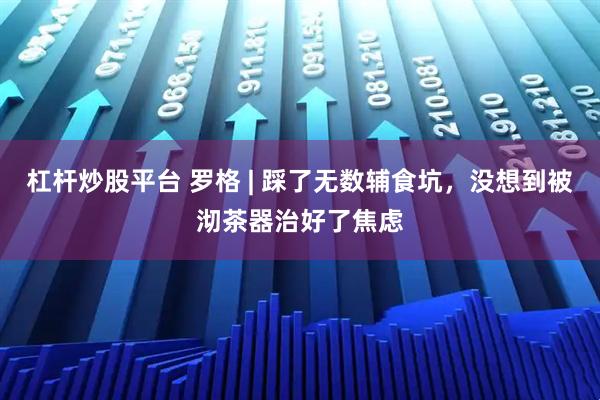 杠杆炒股平台 罗格 | 踩了无数辅食坑，没想到被沏茶器治好了焦虑